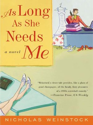 cover image of As Long As She Needs Me